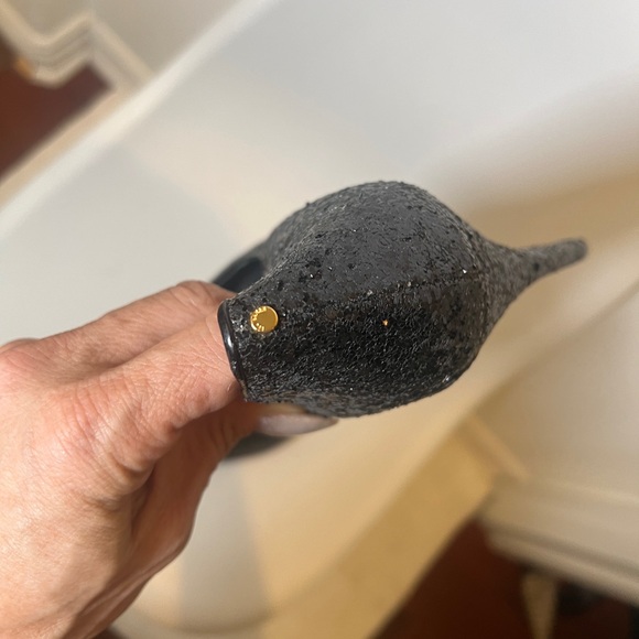 Ted Baker Black sparkly Stillettos size 40 beautiful condition inside and out - Picture 16 of 16